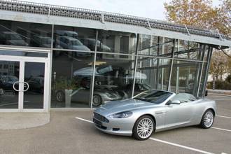Aston Martin DB9 Volante 6.0 Leder Braun  B&amp;O