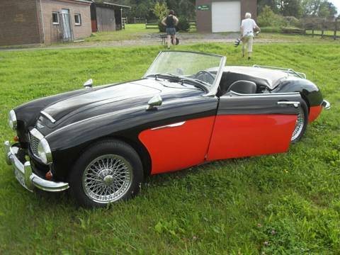 Special opportunity! Austin Healey Convertible H-registration