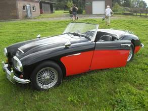 Special opportunity! Austin Healey Convertible H-registration