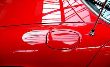 Thumbnail von 911 L Coupé, January 1968, Polarrot/Black 1 paint, original paint, SWB
