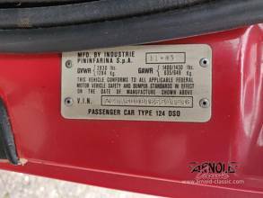Thumbnail von Fiat 124 Spider DS 1984 red