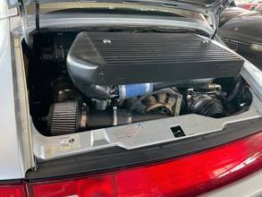Thumbnail von Porsche 993 Turbo Targa - 450PS - 1st German registration - Historic license plate.