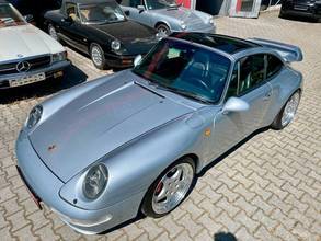 Thumbnail von Porsche 993 Turbo Targa - 450PS - 1st German registration - Historic license plate.