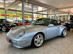 Thumbnail von Porsche 993 Turbo Targa - 450PS - 1st German registration - Historic license plate.