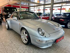 Thumbnail von Porsche 993 Turbo Targa - 450PS - 1st German registration - Historic license plate.