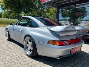 Thumbnail von Porsche 993 Turbo Targa - 450PS - 1st German registration - Historic license plate.