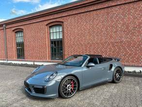 Thumbnail von Porsche 991.2 Turbo Cabriolet Approved Lift Graphitblau