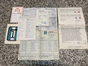 Thumbnail von DeTomaso Pantera GTS - German vehicle - 1st registration document - top original