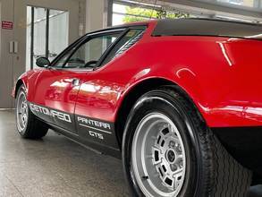 Thumbnail von DeTomaso Pantera GTS - German vehicle - 1st registration document - top original