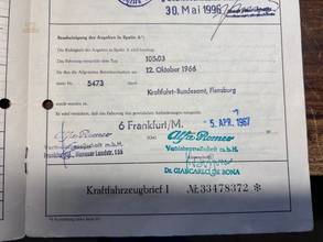 Thumbnail von Alfa Romeo Fastback Spider 1600, 2nd hand, paper registration!