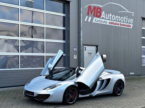 McLaren MP4-12C 3.8 V8 Spider Ice Silver Service McL NEU