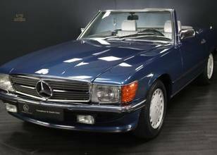 Thumbnail von Mercedes-Benz 300 SL Automatik, nautikblau / Leder grau