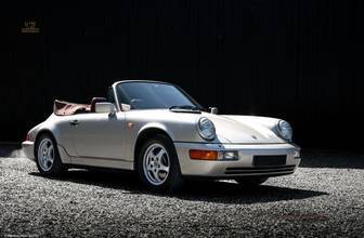 Thumbnail von Porsche 964 Carrera 2 Cabrio ° original 35,000 km ° PTS