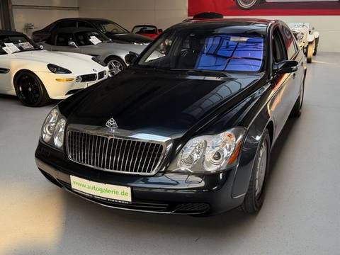 Maybach 57 Caspi Schwarz Amboina Distronic Service MwSt