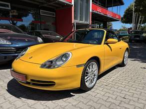 Thumbnail von Porsche 996 C2 Cabrio - 6-speed - original 59,000 km, Speed Yellow!