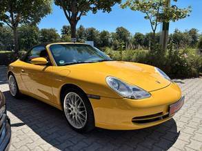 Thumbnail von Porsche 996 C2 Cabrio - 6-speed - original 59,000 km, Speed Yellow!