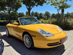 Thumbnail von Porsche 996 C2 Cabrio - 6-speed - original 59,000 km, Speed Yellow!