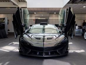 Thumbnail von McLaren 620R RPack, Carbon Exterior, B&W, MSO, all black, 1st hand