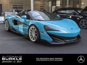 McLaren 600 LT Spider, Curacao Blue, Lift, B&W, Carbon, SoftCl