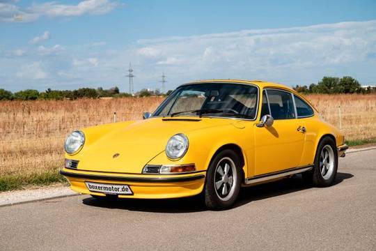 Porsche 911 2,4l E Coupé Ölklappe