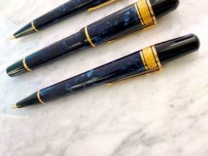 Thumbnail von Montblanc Writers Edition Triple Set 1998 Edgar Allan Poe - Fountain Pen - Ballpoint Pen - Limited ID 28707