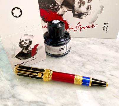 Montblanc 2016 William Shakespeare Writers Edition Limited Edition 1597 Füllfeder ID 114206 </h1>