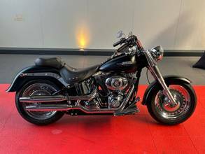 Thumbnail von Harley-Davidson Fat Boy FLSTF like new collector 2nd hand customized