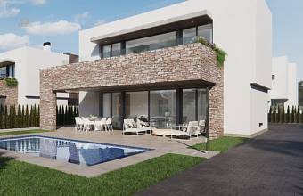 Thumbnail von ***Luxus-Villen mit 3 Schlafzimmern, Garage, Dachterrasse und Privatpool nur 500 m vom Strand***