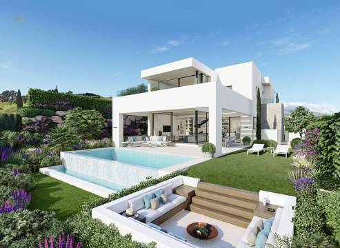 ***PROJEKT FÜR 10 WUNDERSCHÖNE VILLEN IN ESTEPONA***