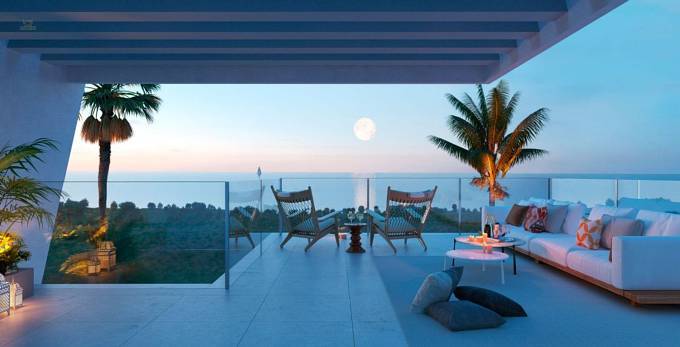***EXKLUSIVE REIHENHÄUSER MIT HERRLICHEM MEERBLICK IN MIJAS COSTA***