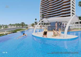 ***Exklusive Penthouse-Wohnungen mit 3 Schlafzimmern und Meerblick nur 200 m vom Strand***