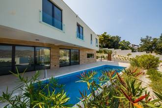 Thumbnail von Modern luxury villa with swimming pool and panoramic sea view, Ciovo Island, Dalmatia