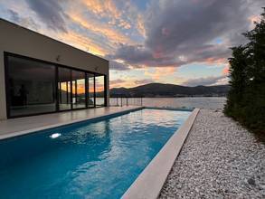 Thumbnail von High-quality luxury villa with swimming pool and panoramic sea view, Ciovo Island, Dalmatia