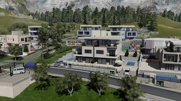 Thumbnail von Modern new-build semi-detached houses with pool and sea view