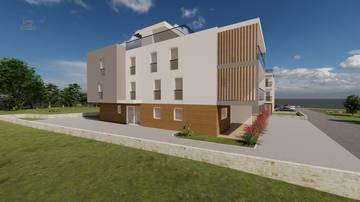 Thumbnail von Modern apartment on the top floor of a new building near the sea (second row)