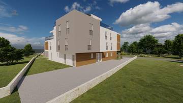 Thumbnail von Modern apartment on the top floor of a new building near the sea (second row)