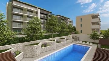 Moderne Penthouses im Neubau mit Meerblick