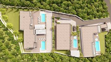 Thumbnail von Modern villa with pool and sea view