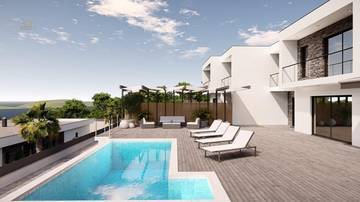 Thumbnail von Modern villa with pool and sea view