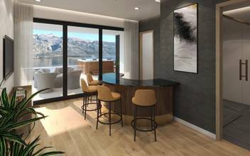 Thumbnail von Modern villa with swimming pool and beautiful sea view