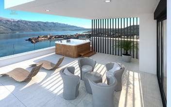 Thumbnail von Modern villa with swimming pool and beautiful sea view