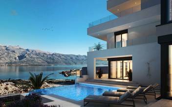 Thumbnail von Modern villa with swimming pool and beautiful sea view
