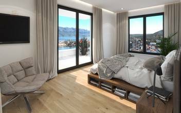 Thumbnail von Modern villa with swimming pool and beautiful sea view