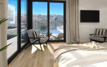 Thumbnail von Modern villa with swimming pool and beautiful sea view