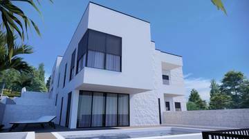 Thumbnail von Moderne Neubau-Maisonettewohnungen (Reihenhäuser) mit Meerblick