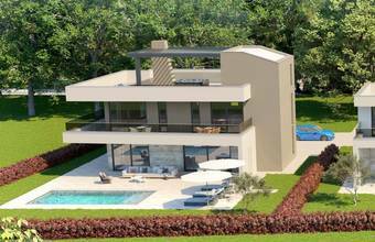 Moderne Neubau-Villa mit Swimmingpool