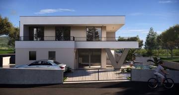 Thumbnail von Modern villa with pool and sea view