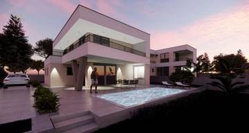 Thumbnail von Modern villa with pool and sea view