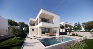 Moderne Neubau-Villa mit Meerblick und Swimmingpool