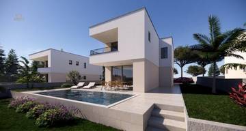 Thumbnail von Modern new-build villa with sea view and swimming pool